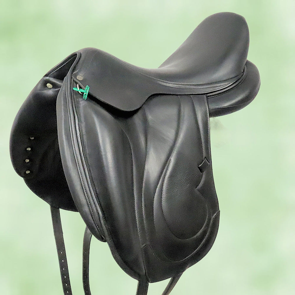 Selle dressage monoflap changeable WILDRACE en cuir Selle dressage monoflap changeable WILDRACE en cuir
