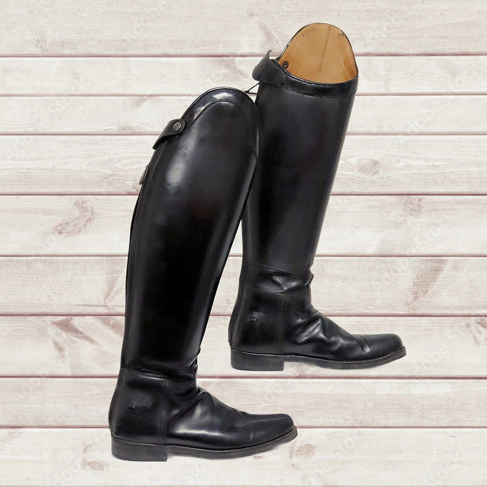 black wellington dress boots Rocky Warden Pull-On Wellington Public Service Boot