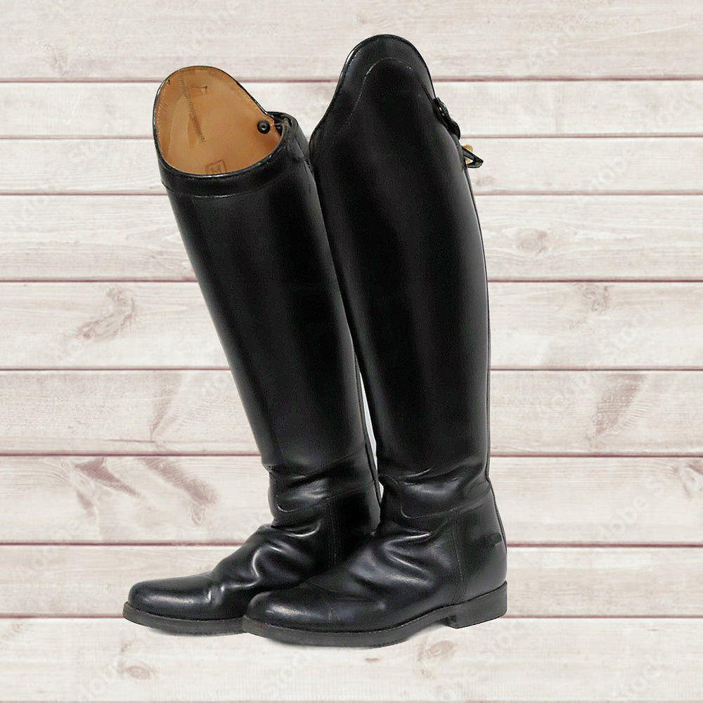 LM Boots Wellington Black Size 8.5 Dress Boots